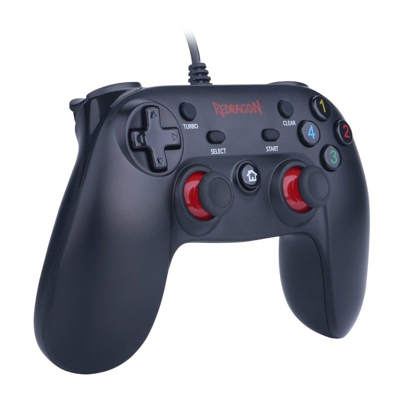 RD-G807 product image REDRAGON SATURN Wired X/D-input(Digital/Analog) PC Controller Black - Image 1