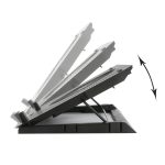 REDRAGON Dual USB 5 Fan RGB Gaming Notebook Stand - Image 3