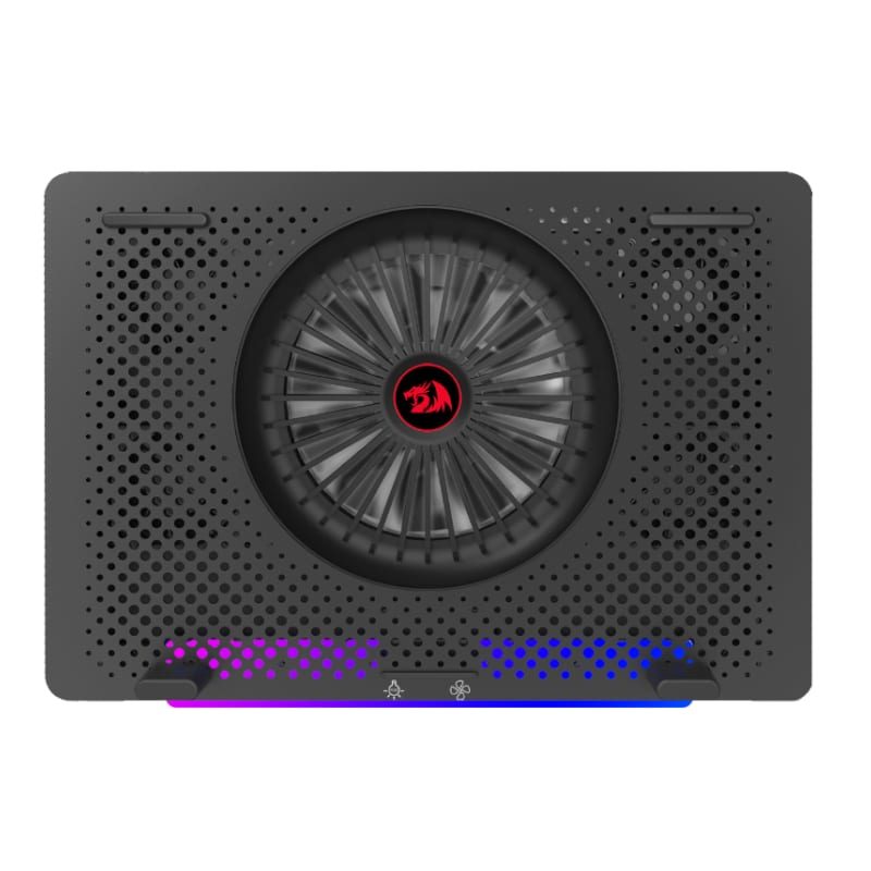 RD-GCP500 product image REDRAGON Dual USB 5 Fan RGB Gaming Notebook Stand - Image 1
