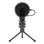 REDRAGON SEYFERT 3.5mm Aux Gaming Mic and Tripod - Black - Image 2