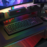 Redragon RM104 PRO VOLCANO RGB Wireless Membrane Gaming Keyboard - Black - Image 7