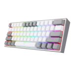 Redragon K617 FIZZ 60% Wired RGB Gaming Keyboard - White/Grey - Image 2