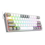 Redragon K617 FIZZ 60% Wired RGB Gaming Keyboard - White/Grey - Image 3