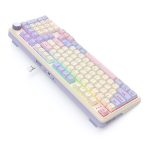 Redragon K768 EISA 100 RGB Wireless Gaming Keyboard - Lilac - Image 6