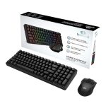 Redragon S162 RGB 3-Mode Wireless Mechanical Gaming Keyboard and Mouse Combo - Black - Image 8