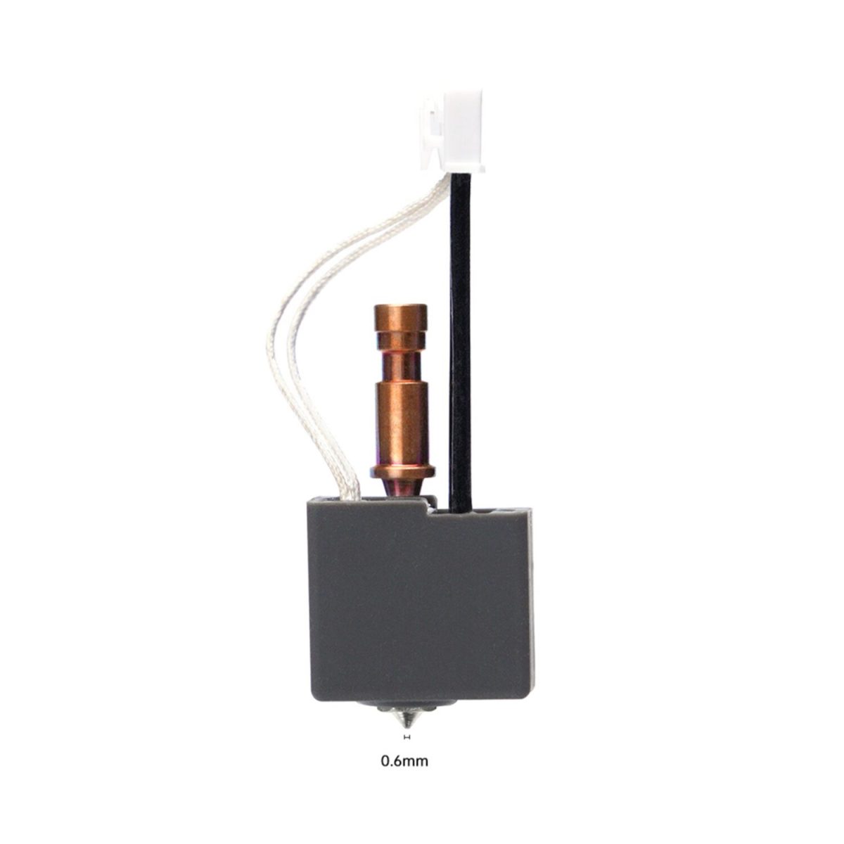 S010362 product image Anycubic S1 Hotend All Metal Hardened Steel 0.6mm Nozzle - Image 1