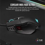 Corsair M65 RGB ULTRA Tunable FPS 26000 DPI Gaming Mouse - Black - Image 5