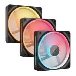 Corsair iCUE LINK LX120-R RGB 120mm PWM Reverse Fans Starter Kit 3-Pack - Image 3