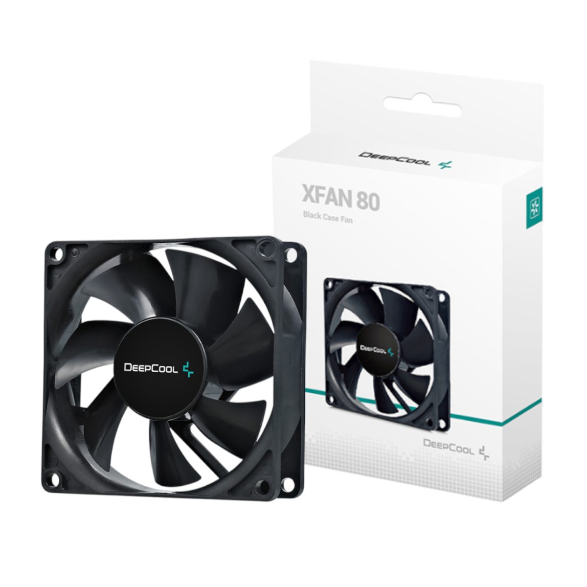 DP-FDC-XF80 product image DeepCool XFAN 80mm Case Fan - Black - Image 1