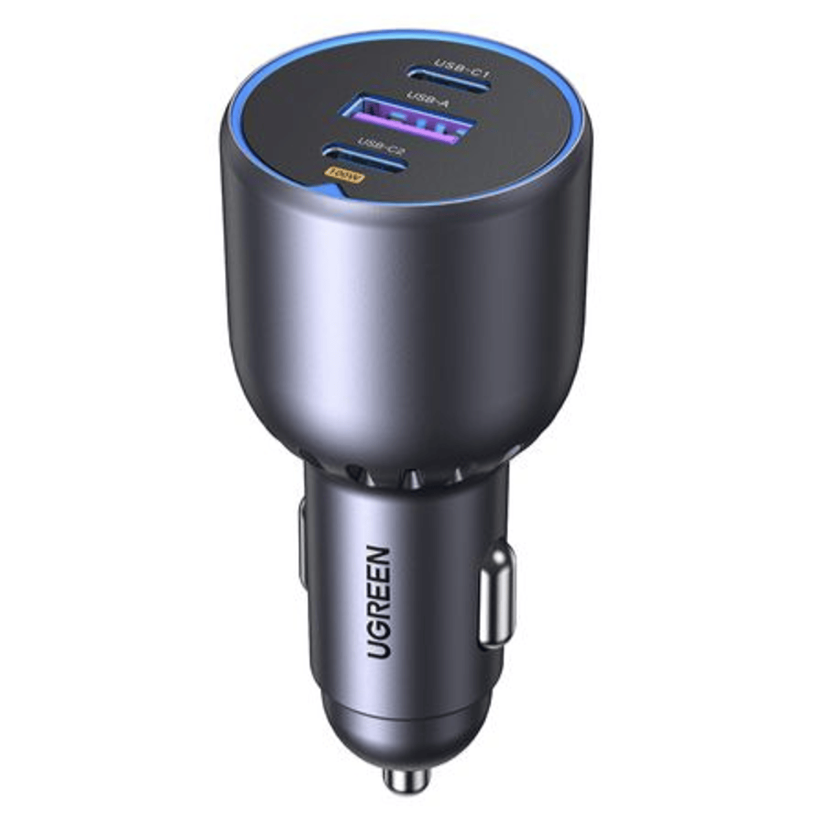 EC705-55511 product image UGREEN 130W USB-C 3-port Car Charger - Image 1
