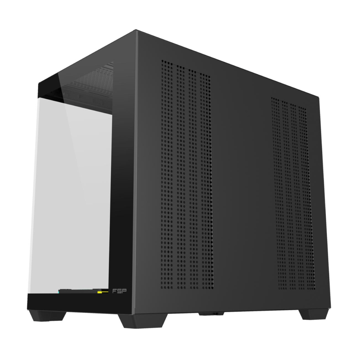 FSP M341 ARGB ATX Mid Tower Gaming Chassis - Black - Image 3