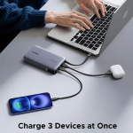 UGREEN Nexode 145W 20000mAh  Power Bank with built-in USB Type-C Cable - Image 5