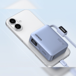 UGreen Nexode 10000mAh 30W Power Bank with Built-in USB Type-C Cable - Image 5