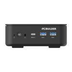 PCBuilder CUBE Intel Core 3-100U 8GB DDR5 512GB Windows 11 Home Mini PC - Image 2