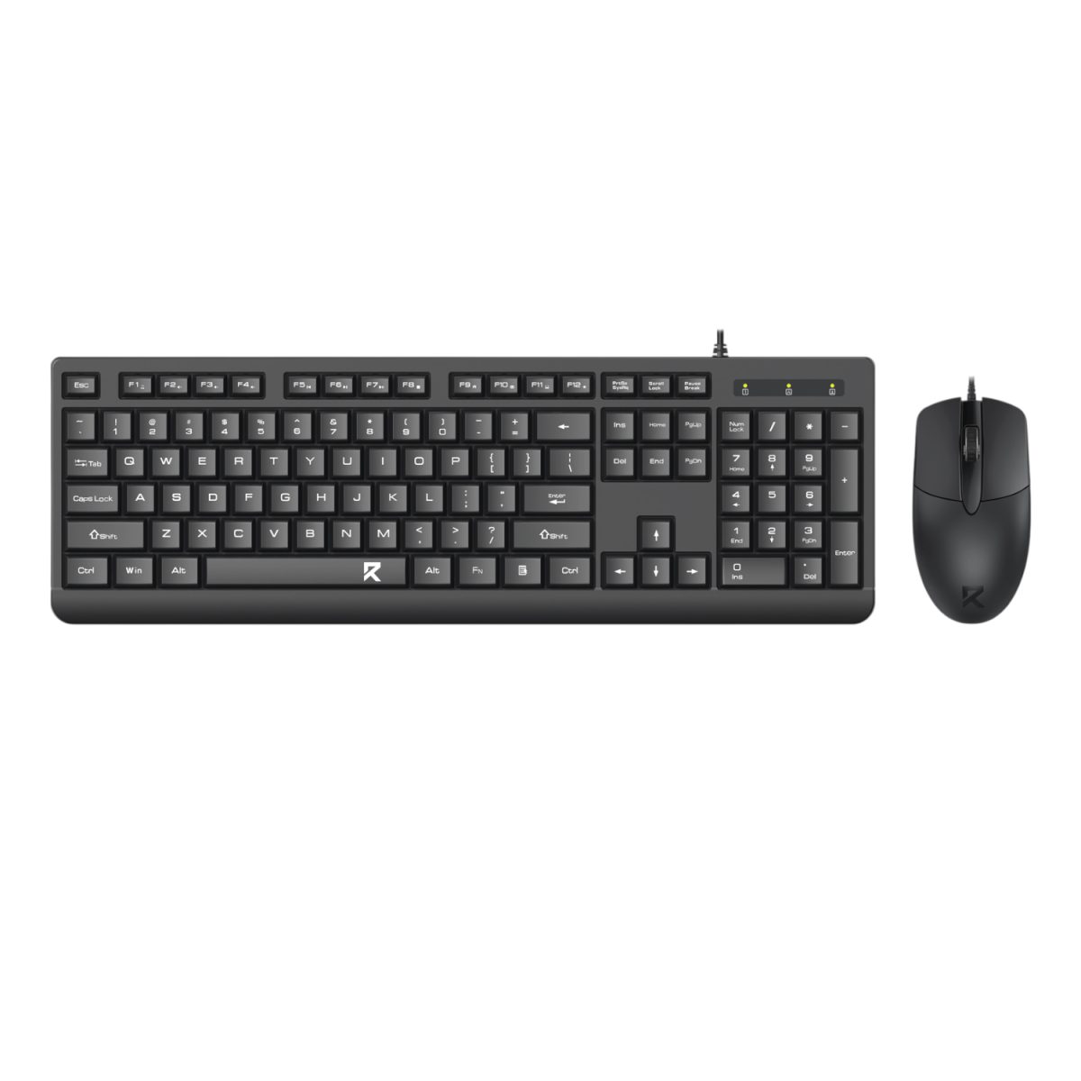 RD-BS-7543 product image Redragon BS-7543 Wired Keyboard and Mouse Combo - Black - Image 1
