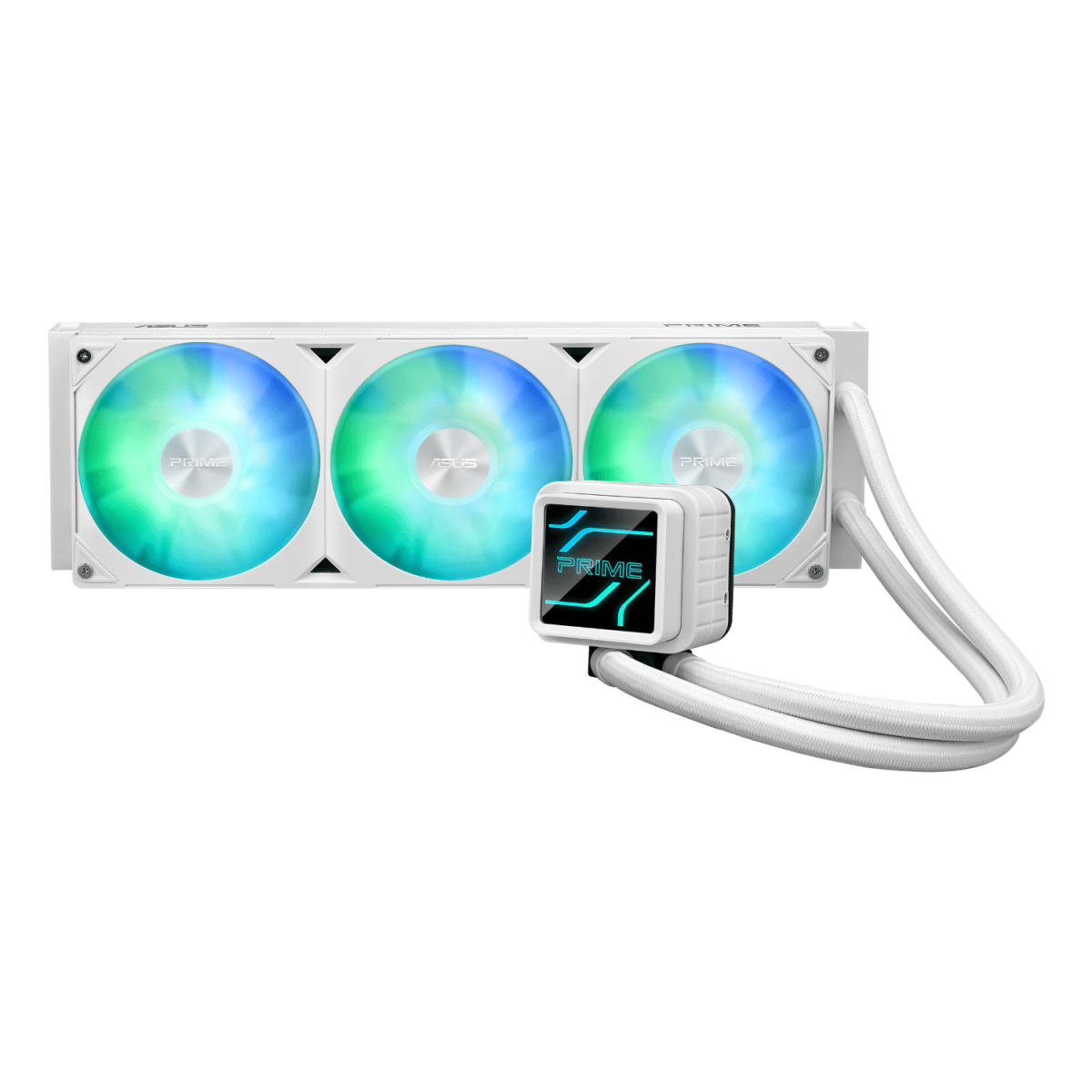ASUS Prime LC 360 ARGB White Edition 360MM Liquid CPU Cooler - Image 1