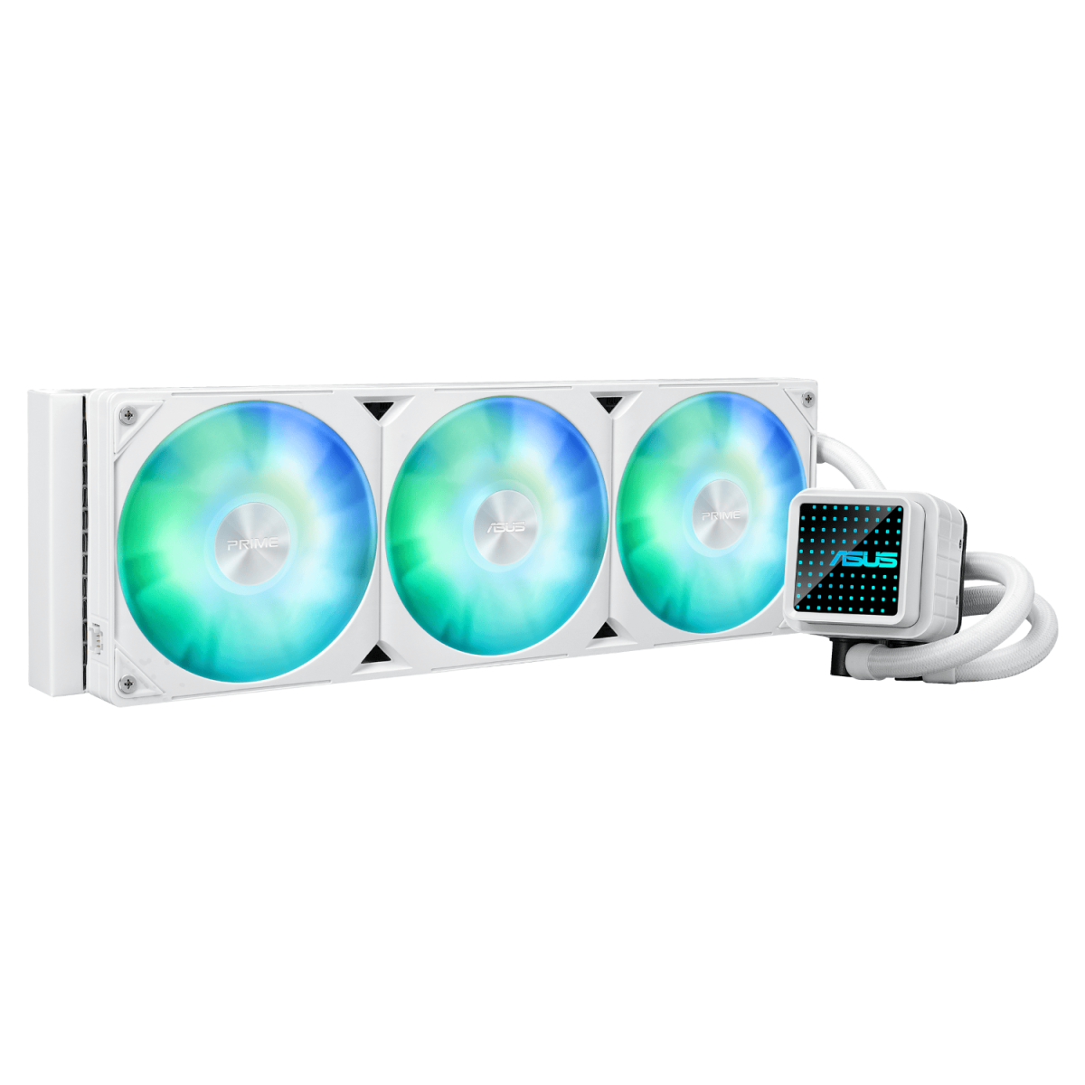 ASUS Prime LC 360 ARGB White Edition 360MM Liquid CPU Cooler - Image 2