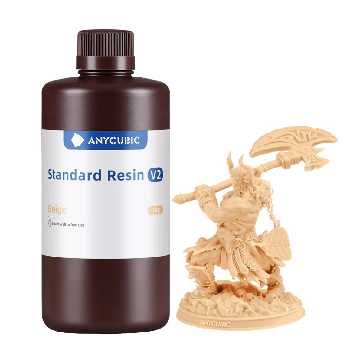 SBZ2BG-10 product image Anycubic Standard Resin V2 - Beige - Image 1