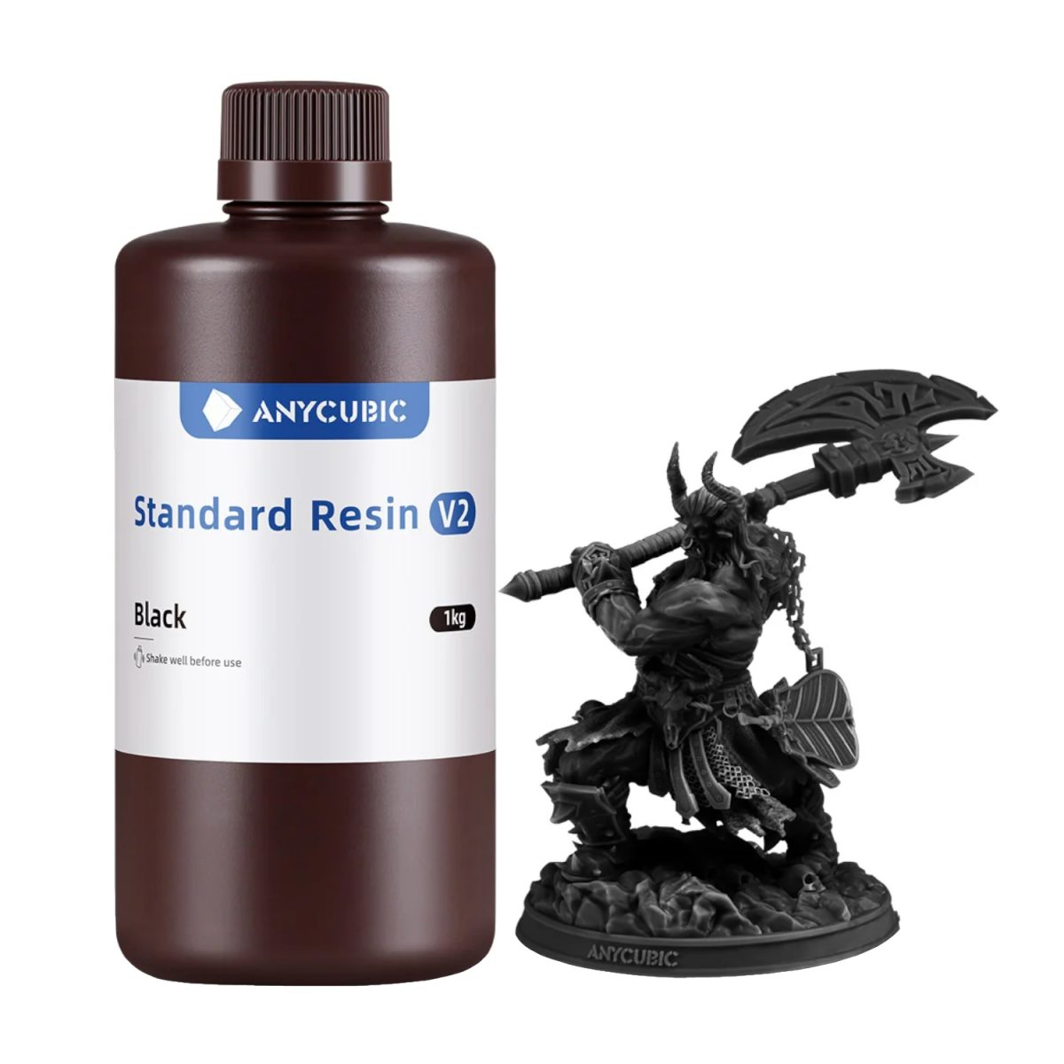 SBZ2BK-10 product image Anycubic Standard Resin V2 - Black - Image 1